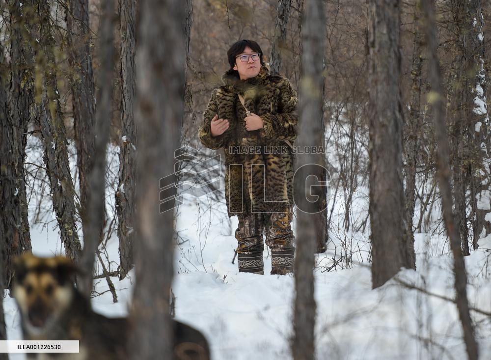 CHINA-INNER MONGOLIA-EWENKI ETHNIC GROUP-REINDEER HERDER-LIFE (CN)