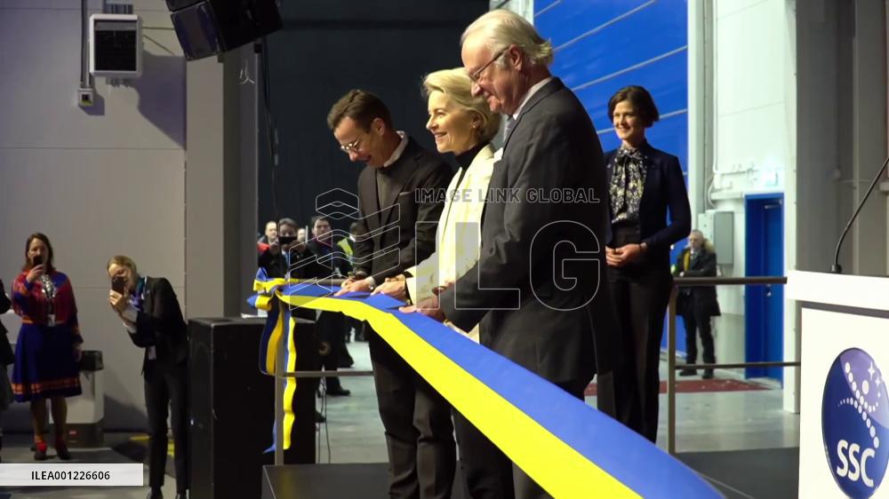 Sweden inaugurates mainland Europe's first satellite launch complex