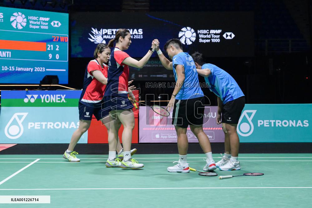 (SP)MALAYSIA-KUALA LUMPUR-BADMINTON-MALAYSIA OPEN-WOMEN'S DOUBLES