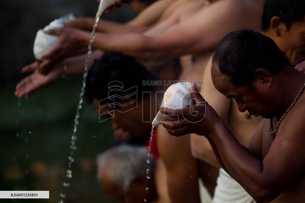 NEPAL-BHAKTAPUR-MADHAV NARAYAN FESTIVAL