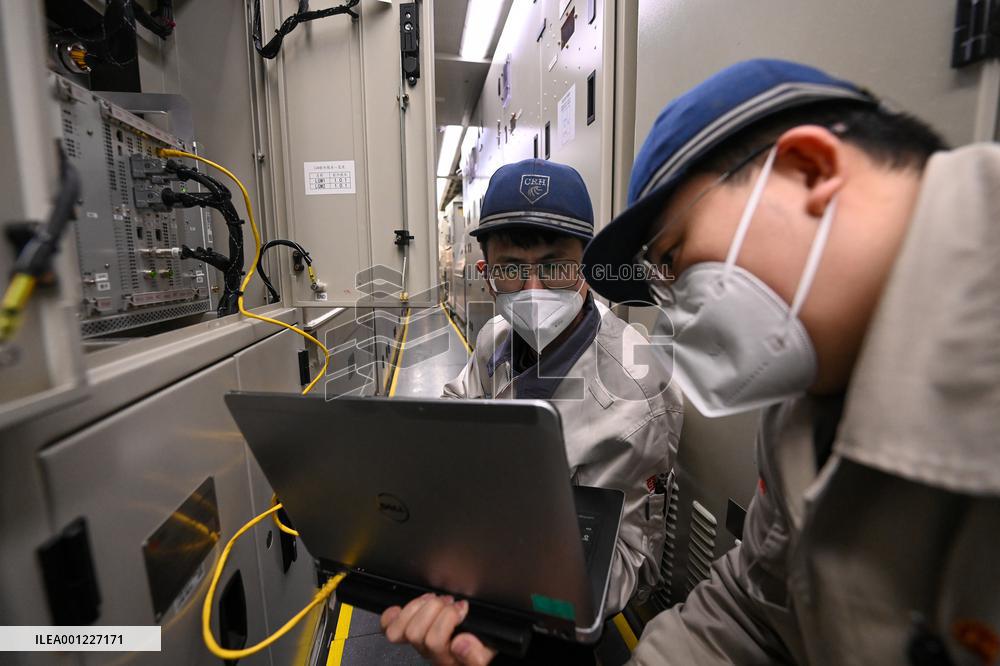 CHINA-XINJIANG-URUMQI-BULLET TRAIN-MAINTENANCE (CN)