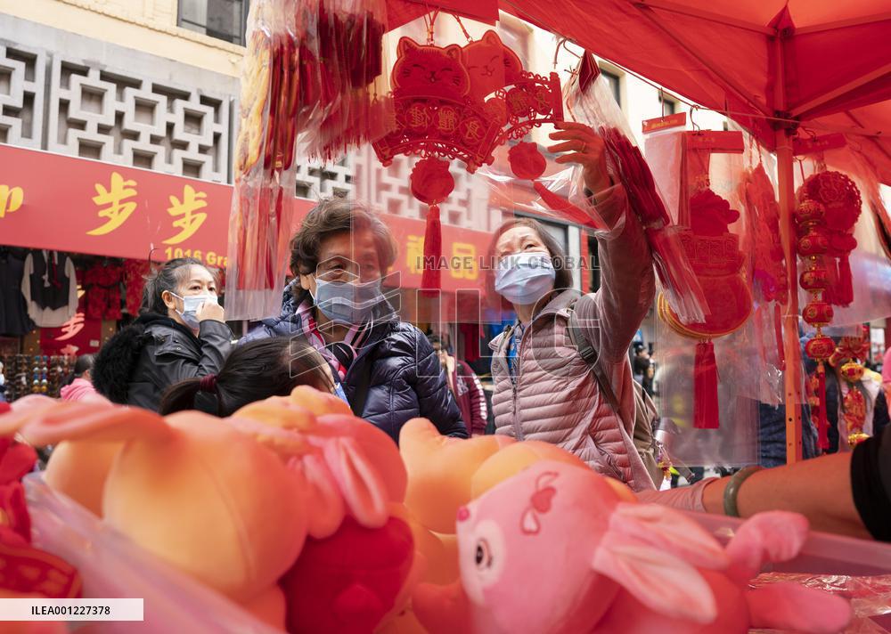 U.S.-SAN FRANCISCO-CHINATOWN-CHINESE LUNAR NEW YEAR-FAIR