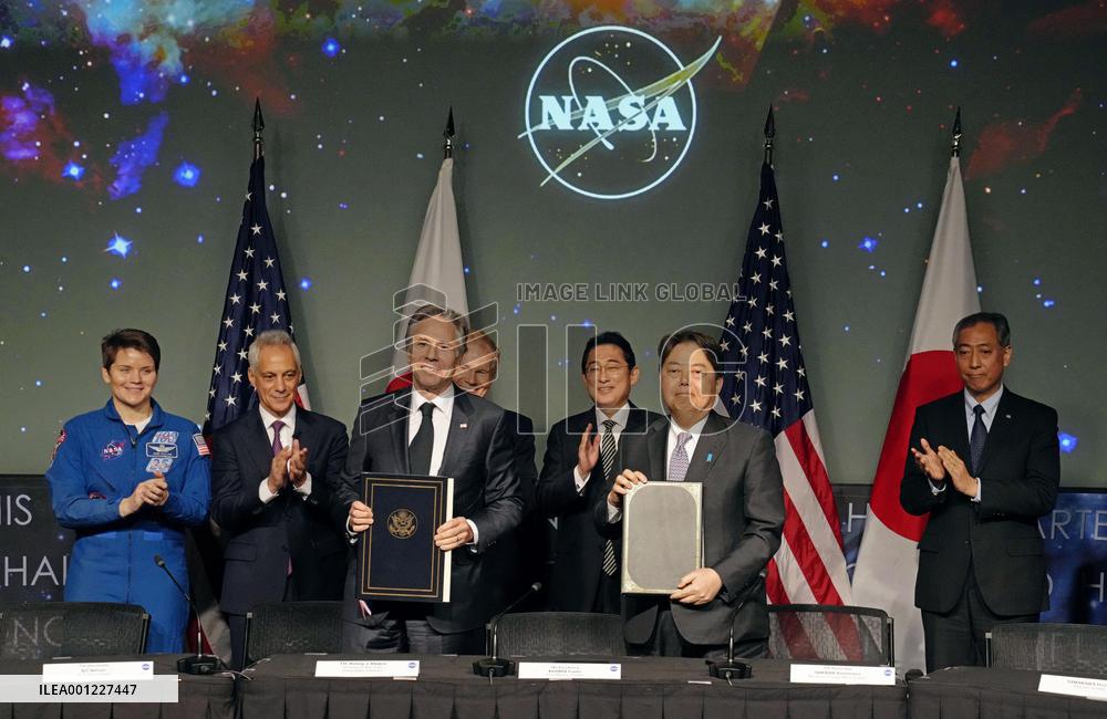 Japan-U.S. space cooperation agreement