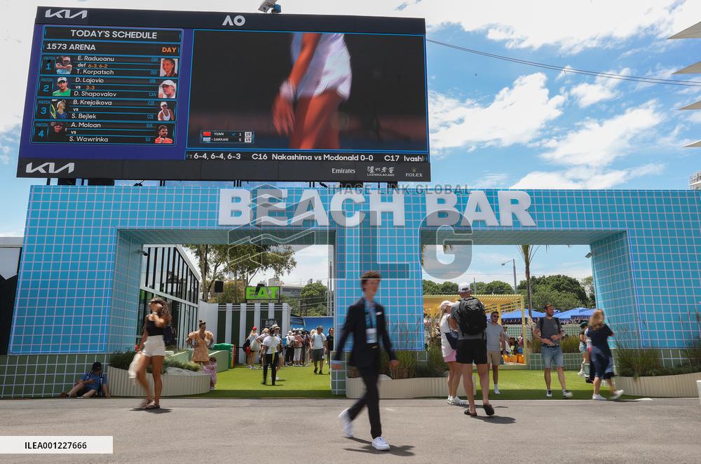 (SP)AUSTRALIA-MELBOURNE-TENNIS-AUSTRALIAN OPEN-SPECTATORS