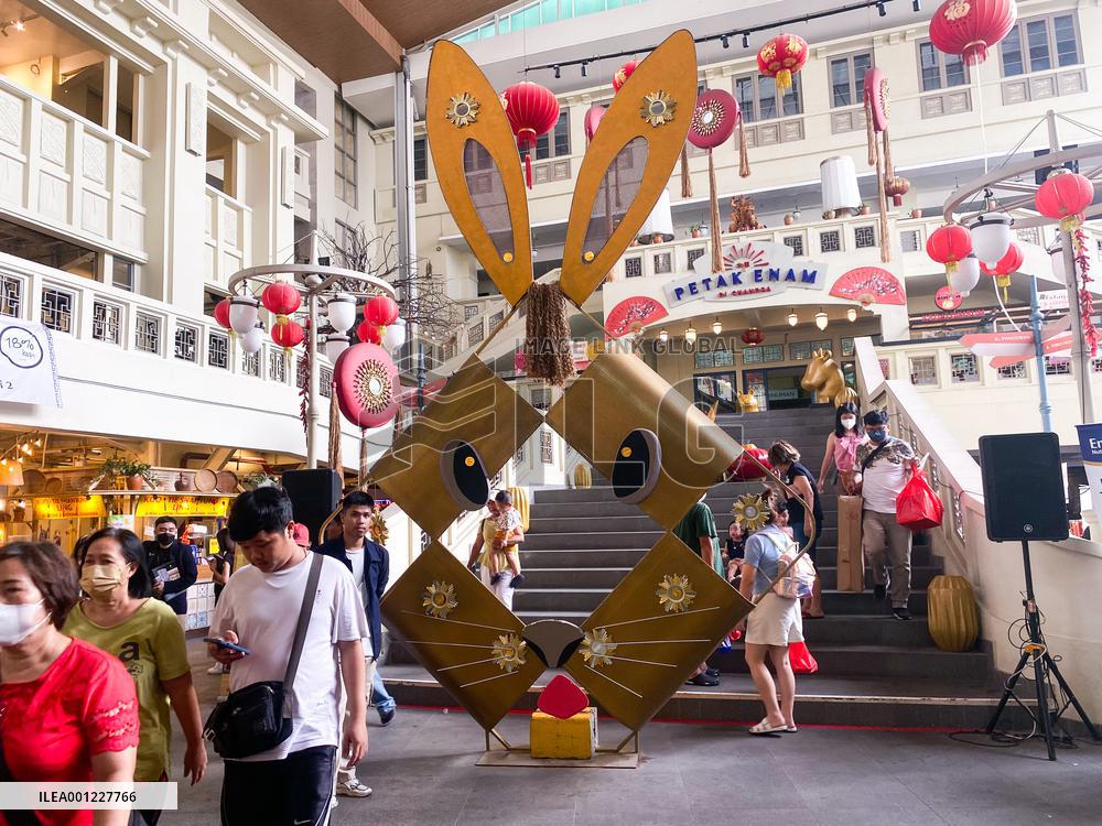 INDONESIA-JAKARTA-CHINATOWN-CHINESE LUNAR NEW YEAR-ATMOSPHERE