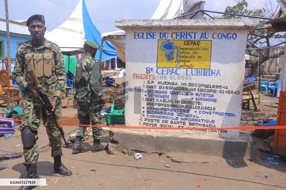 DR CONGO-KASINDI-EXPLOSION