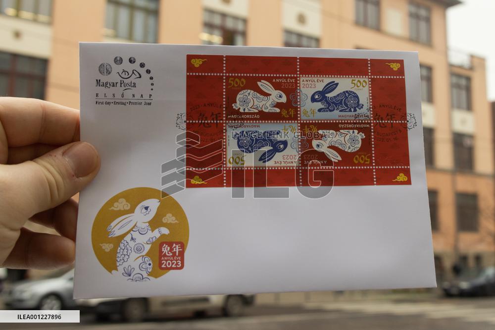 HUNGARY-BUDAPEST-CHINESE LUNAR NEW YEAR-STAMP-ISSUE