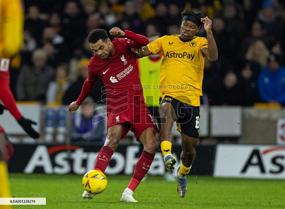 (SP)BRITAIN-WOLVERHAMPTON-FOOTBALL-FA CUP-WOLVERHAMPTON VS LIVERPOOL