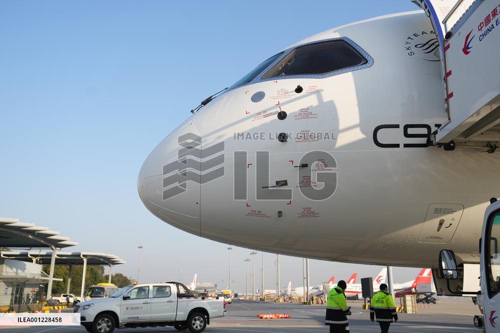CHINA-SHANGHAI-C919-VALIDATION FLIGHT PROCESS (CN)