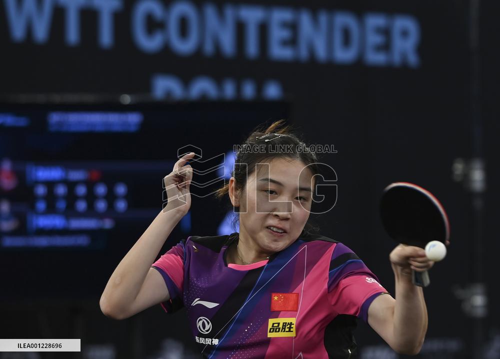 (SP)QATAR-DOHA-TABLE TENNIS-WTT CONTENDER