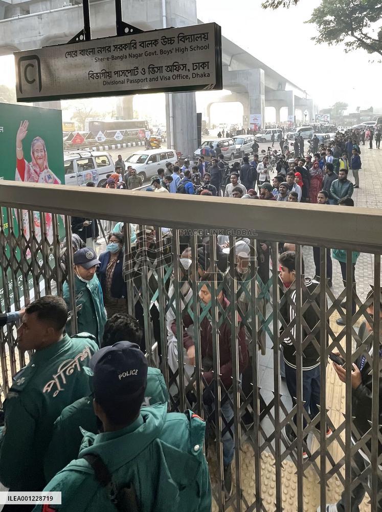 First metro line in Bangladesh capital