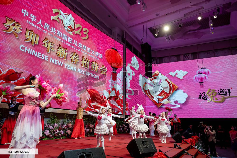 MALAYSIA-KUALA LUMPUR-CHINESE NEW YEAR-RECEPTION