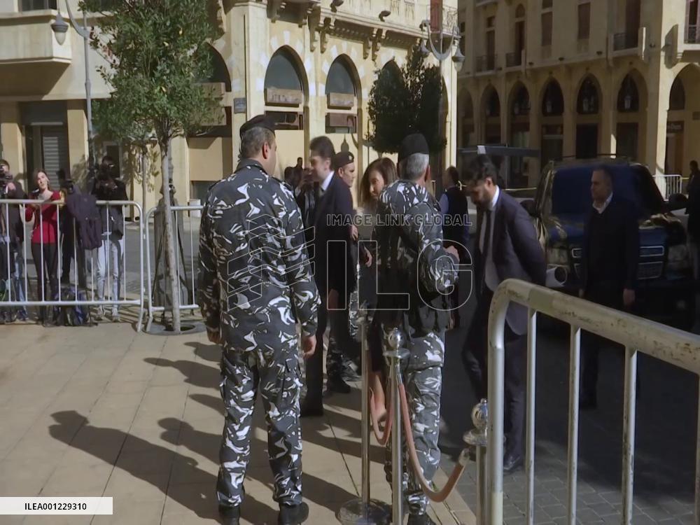 Lebanese lawmakers stage sit-in as parliament fails for 11th time to elect new president