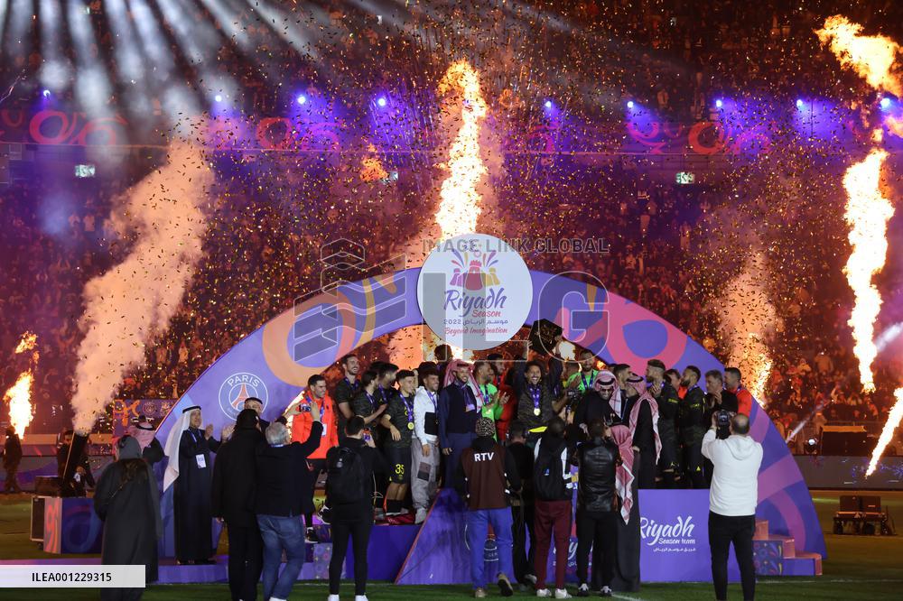 (SP)SAUDI ARABIA-RIYADH-FOOTBALL-RIYADH SEASON CUP-PSG VS RIYADH SEASON TEAM