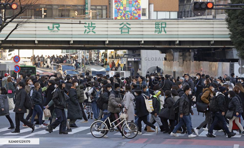 Tokyo scene amid coronavirus pandemic