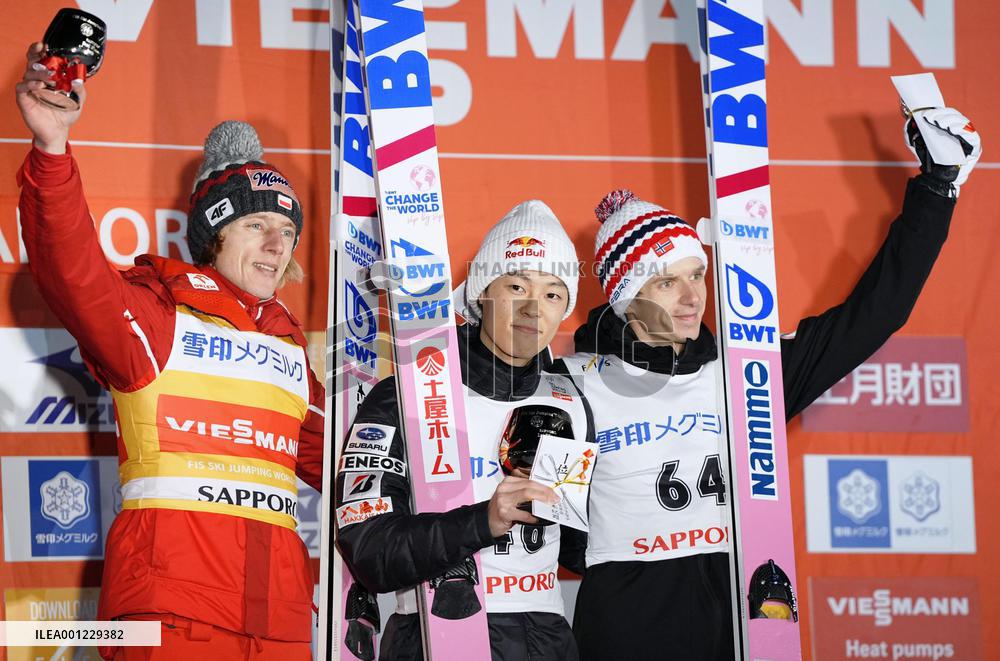 Ski jumping: World Cup event in Sapporo