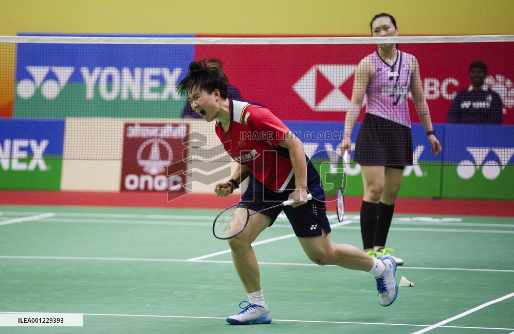 (SP)INDIA-NEW DELHI-BADMINTON-INDIA OPEN 2023