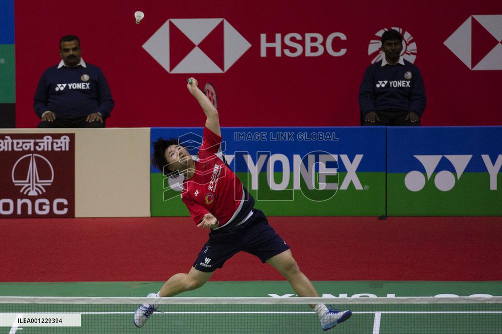 (SP)INDIA-NEW DELHI-BADMINTON-INDIA OPEN 2023