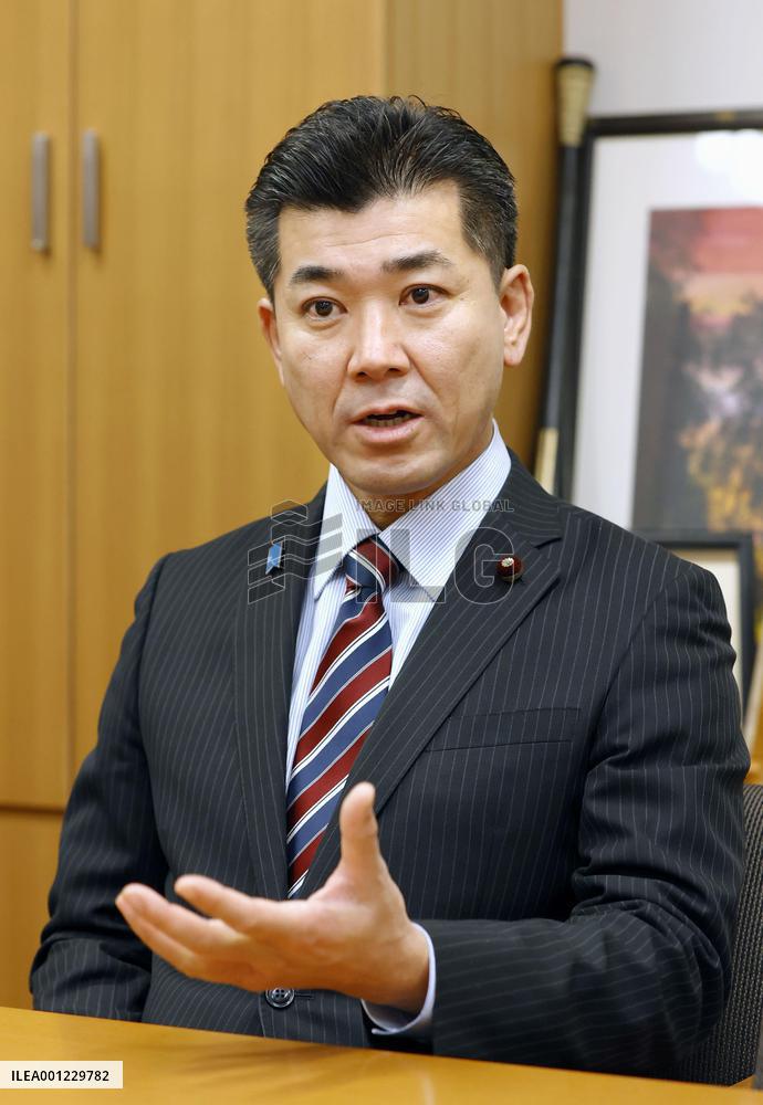 Japan's main opposition party leader Izumi
