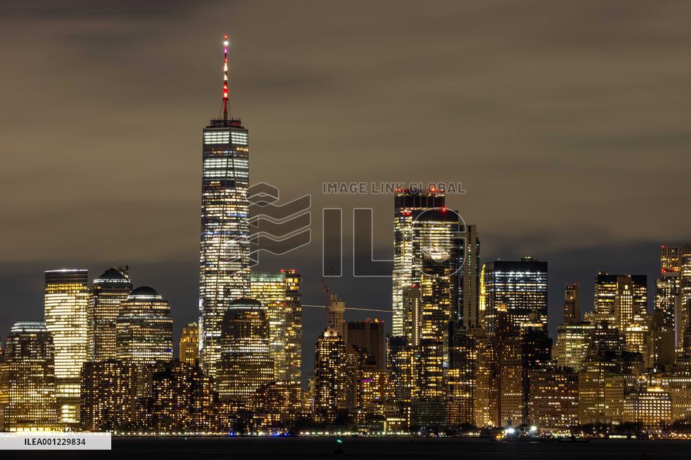 U.S.-NEW YORK-CHINESE LUNAR NEW YEAR-LIGHTING