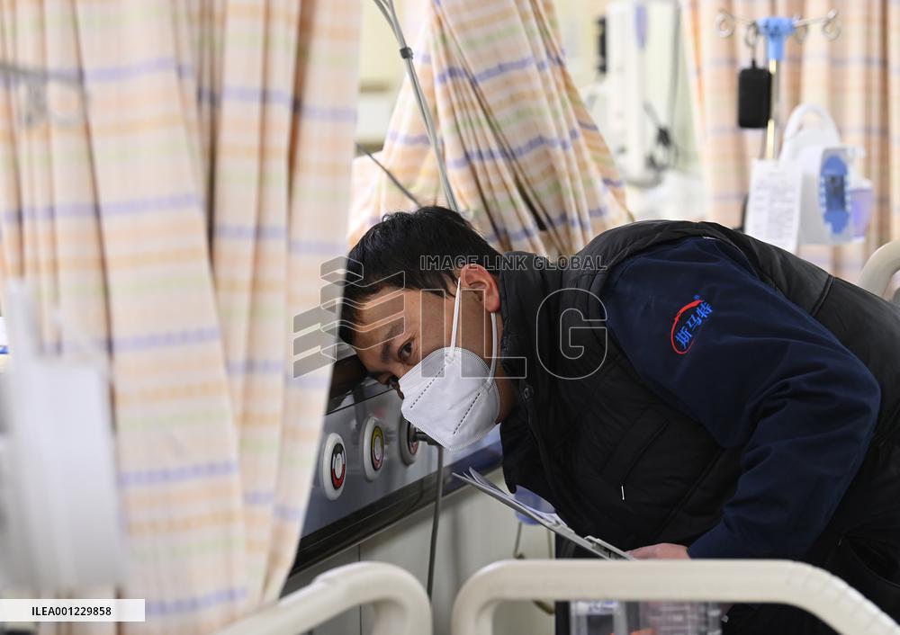 CHINA-BEIJING-CHINESE NEW YEAR'S EVE-HOSPITAL (CN)