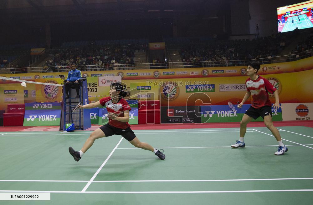 (SP)INDIA-NEW DELHI-BADMINTON-INDIA OPEN 2023