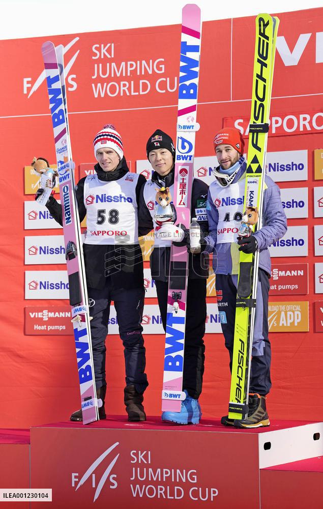 Ski jumping: World Cup event in Sapporo
