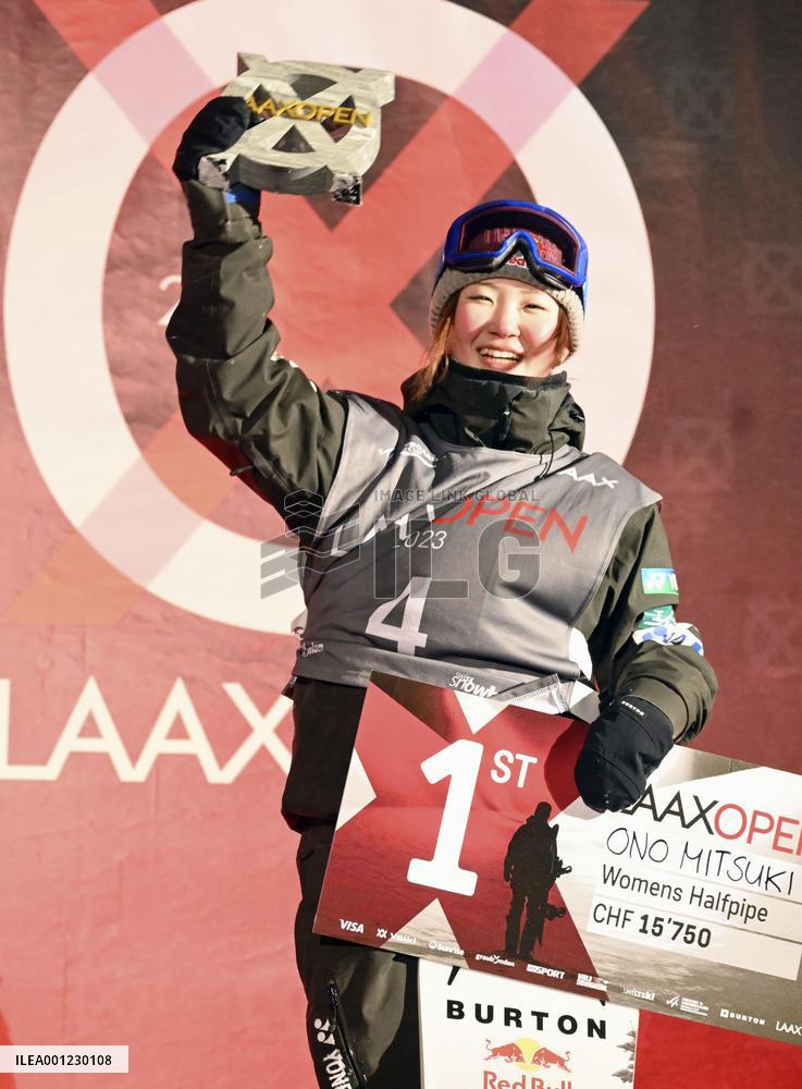Snowboarding: World Cup in Switzerland