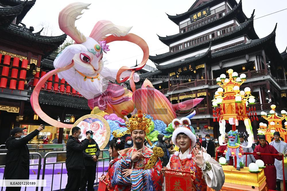 New Year holidays in China