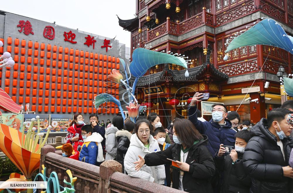 New Year holidays in China