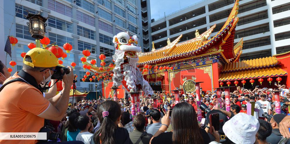 BRUNEI-BANDAR SERI BEGAWAN-CHINESE NEW YEAR-CELEBRATION