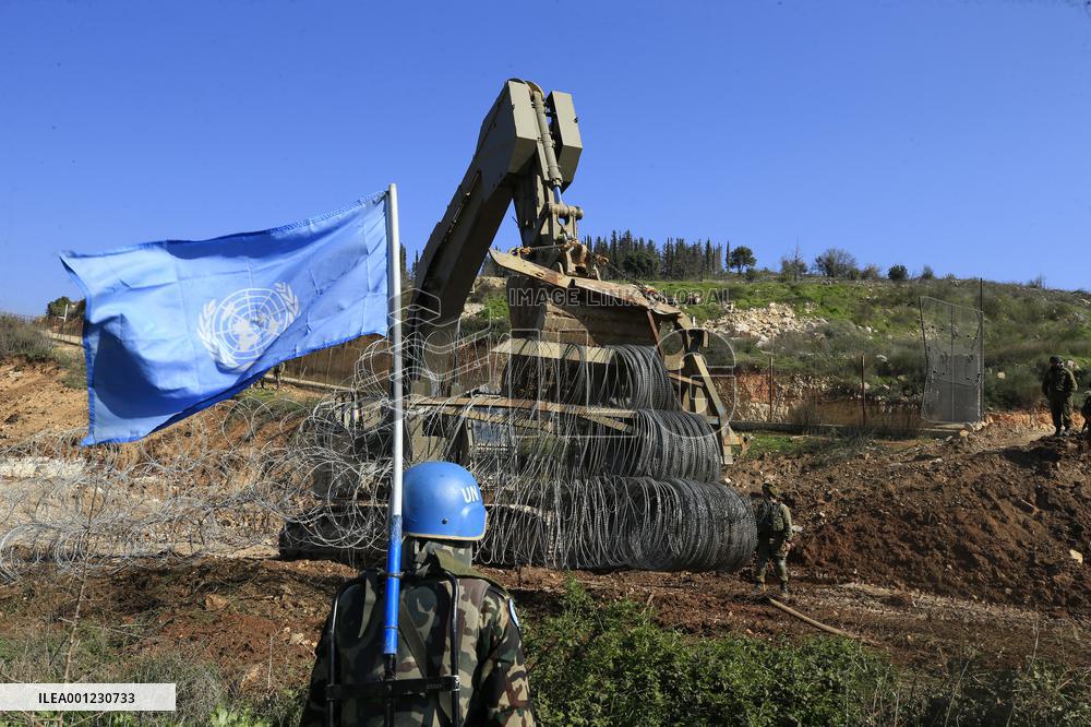 LEBANON-ISRAEL-BORDER-TENSION