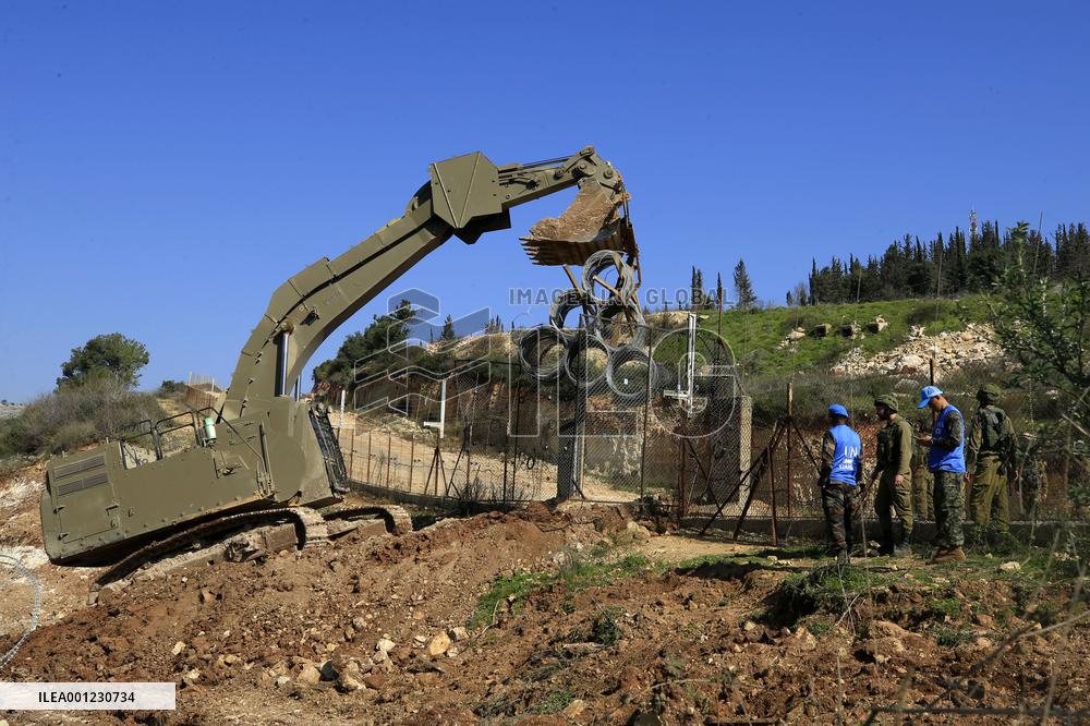 LEBANON-ISRAEL-BORDER-TENSION