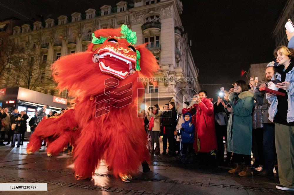 SERBIA-BELGRADE-CHINESE LUNAR NEW YEAR-CELEBRATION