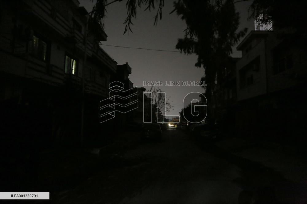 PAKISTAN-ISLAMABAD-POWER OUTAGE