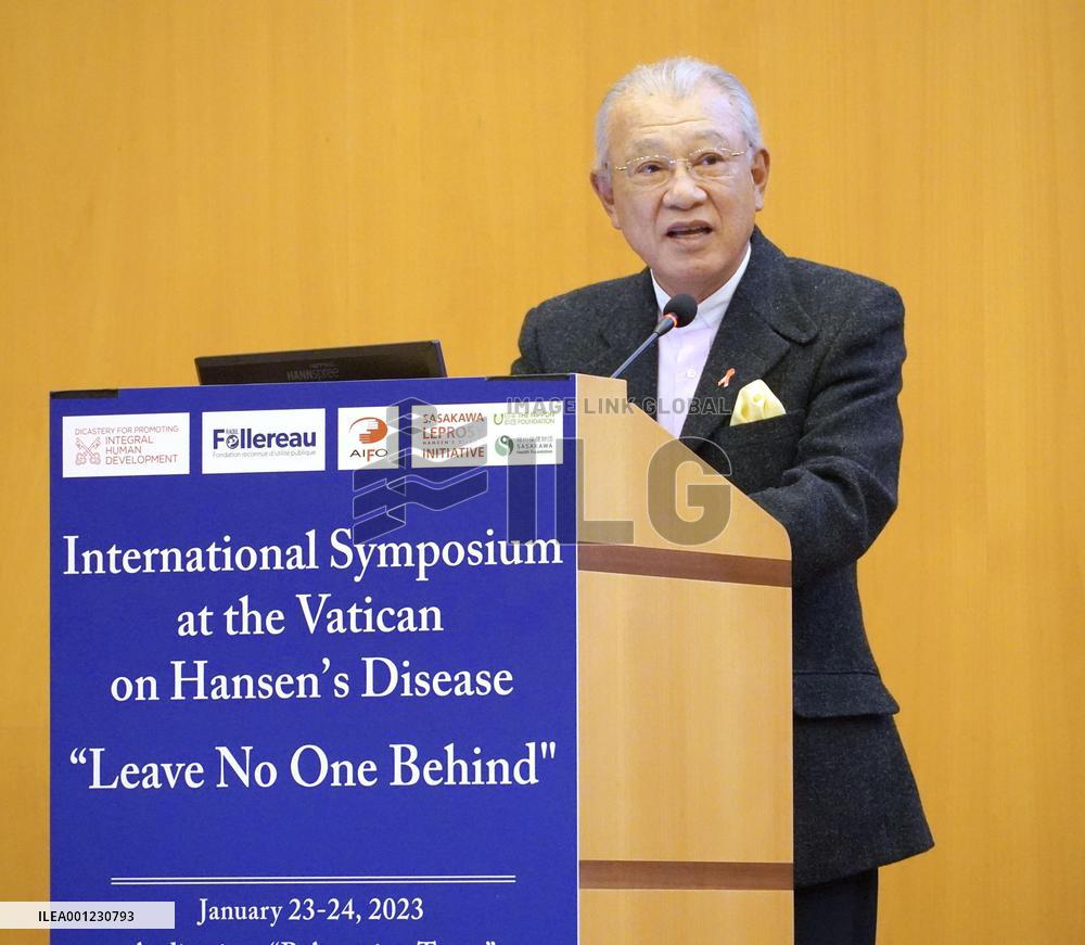 Seminar on Hansen's disease in Vatican