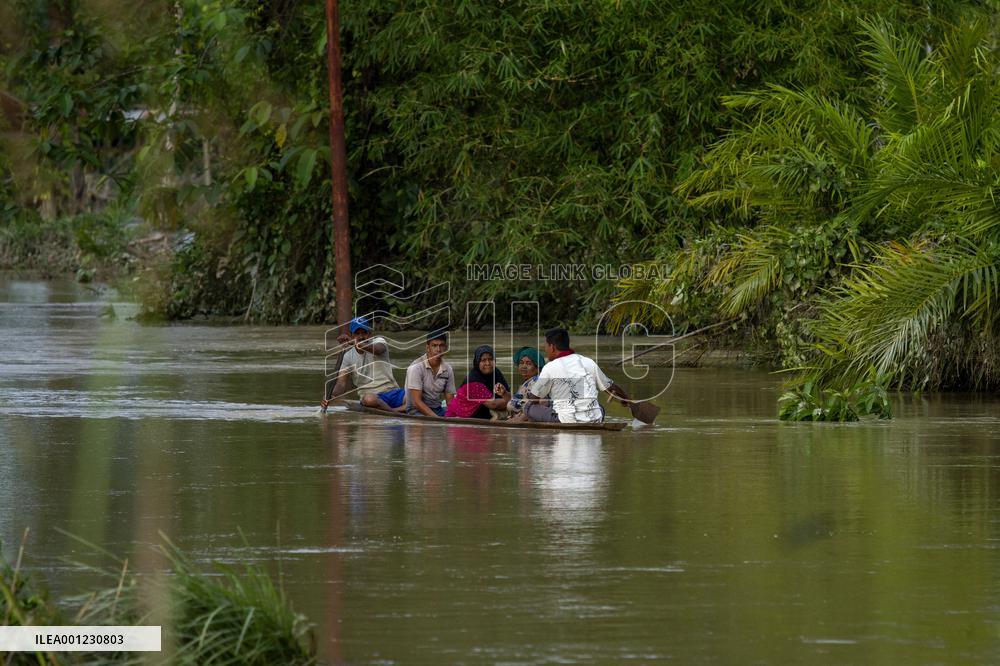 INDONESIA-ACEH UTARA-FLOOD