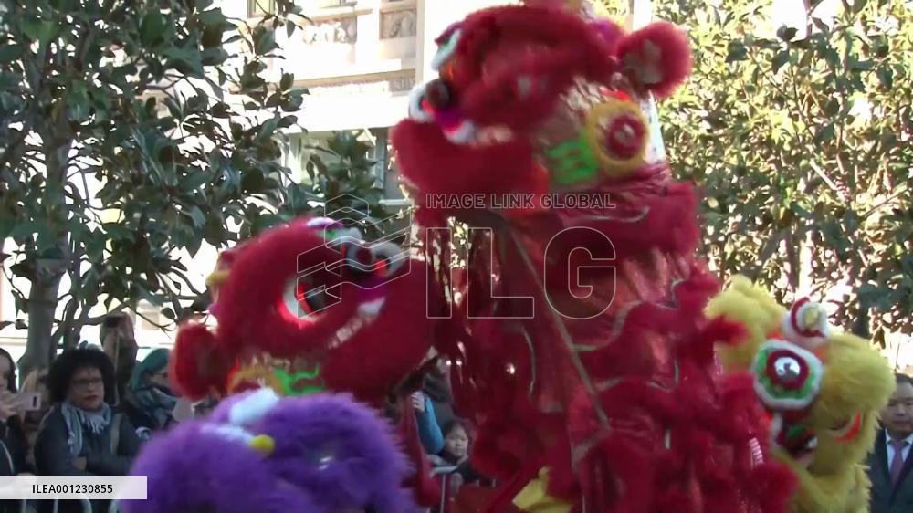 Chinese New Year celebrations held in Barcelona
