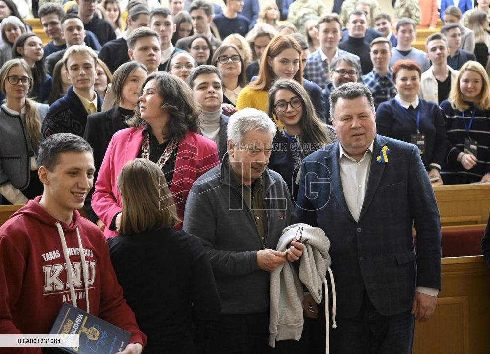 Tasavallan presidentti Sauli Niinistön vierailu Ukrainaan
