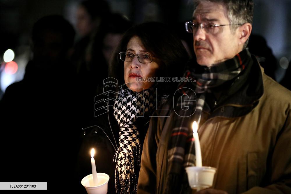 U.S.-CALIFORNIA-MONTEREY PARK-MASS SHOOTING-MEMORIAL