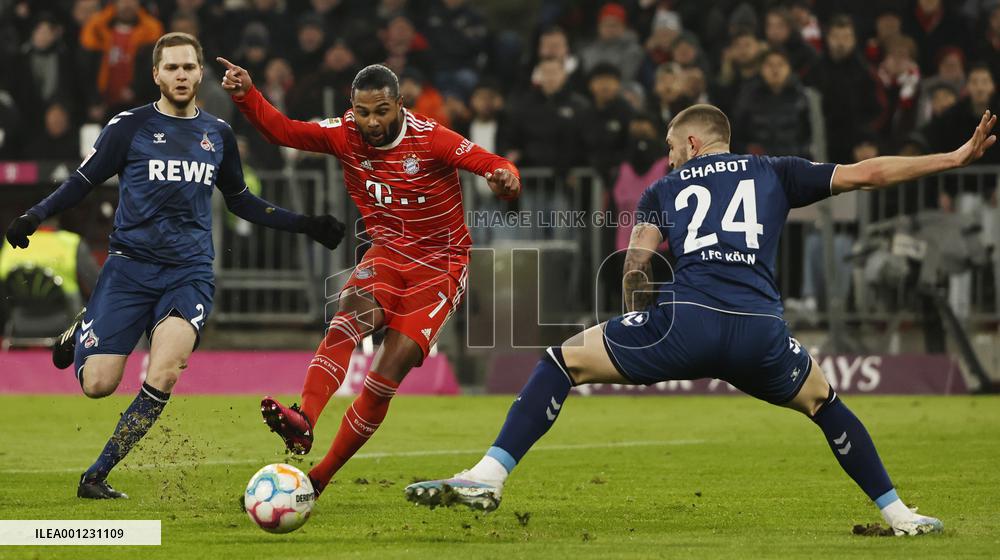 (SP)GERMANY-MUNICH-FOOTBALL-BUNDESLIGA-BAYERN MUNICH VS COLOGNE