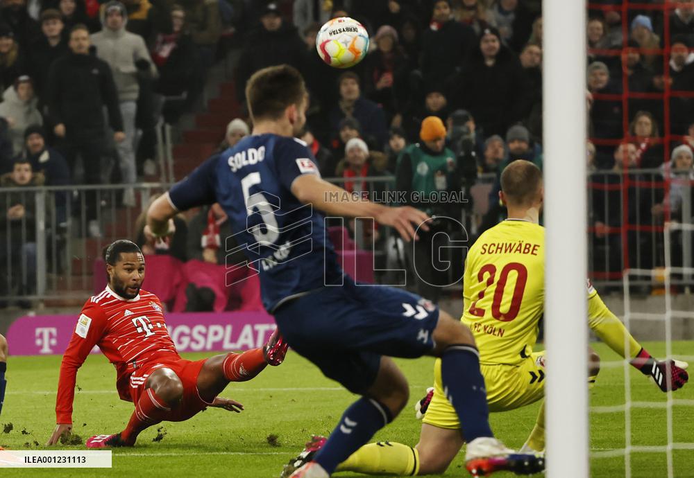 (SP)GERMANY-MUNICH-FOOTBALL-BUNDESLIGA-BAYERN MUNICH VS COLOGNE