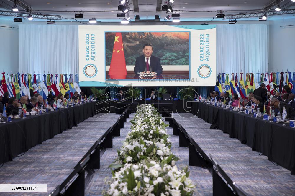 ARGENTINA-XI JINPING-CELAC-7TH SUMMIT-VIDEO ADDRESS