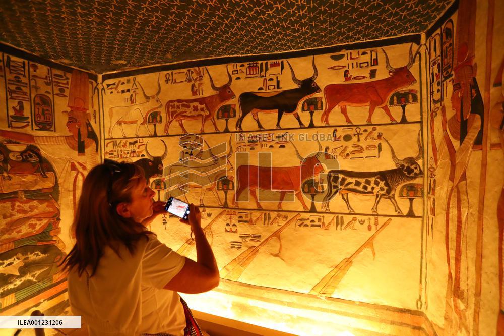 EGYPT-LUXOR-VALLEY OF QUEENS-NEFERTARI-TOMB