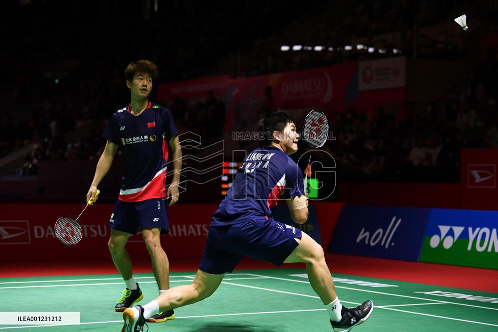(SP)INDONESIA-JAKARTA-BADMINTON-INDONESIA MASTERS 2023-MEN'S DOUBLES
