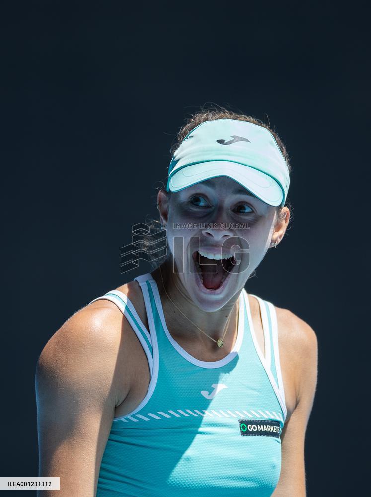 (SP)AUSTRALIA-MELBOURNE-TENNIS-AUSTRALIAN OPEN-WOMEN'S SINGLES-QUARTERFINALS