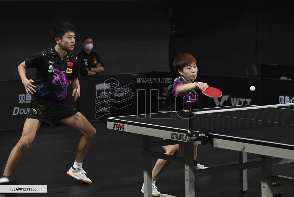 (SP)QATAR-DOHA-TABLE TENNIS-WTT FEEDER DOHA 2023-MIXED DOUBLES-QUARTERFINALS