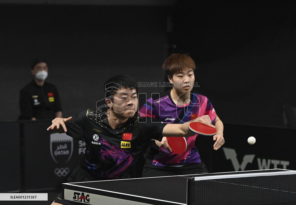 (SP)QATAR-DOHA-TABLE TENNIS-WTT FEEDER DOHA 2023-MIXED DOUBLES-QUARTERFINALS