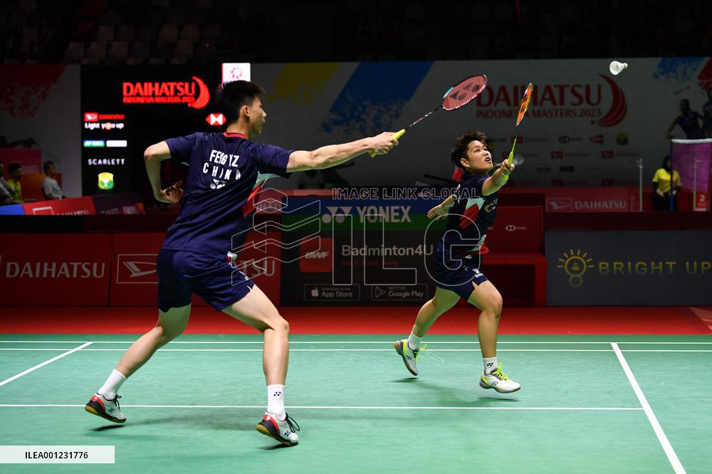 (SP)INDONESIA-JAKARTA-BADMINTON-INDONESIA MASTERS 2023-MIXED DOUBLES