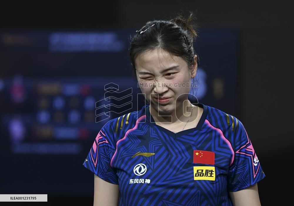 (SP)QATAR-DOHA-TABLE TENNIS-WTT FEEDER DOHA 2023-WOMEN'S SINGLES